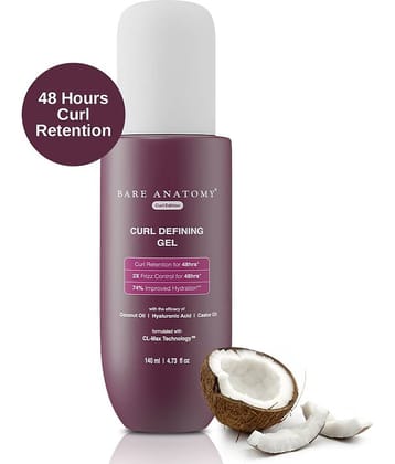 Bare Anatomy Curl Defining Hair Gel , 140 ml