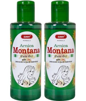 SUNNY HERBALS Jaborandi, Calendula Arnica Hair Oil 200 mL Pack of 2