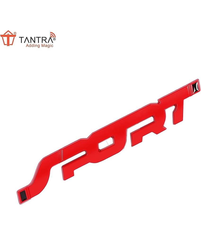 Tantra 3D Logo In Car Sticker