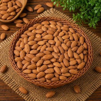 Almond Senora Premium Almonds (250g) | Rich Flavor & Crunchy Texture | Healthy Snacking
