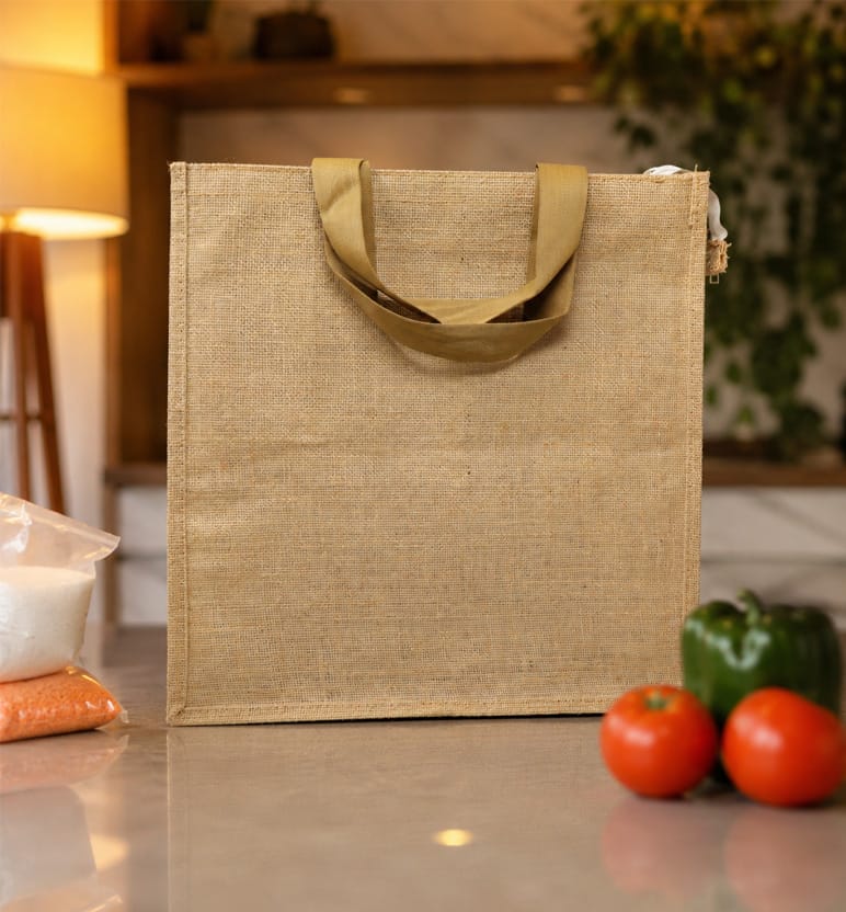 Handcrafted Jute Shopping Bag