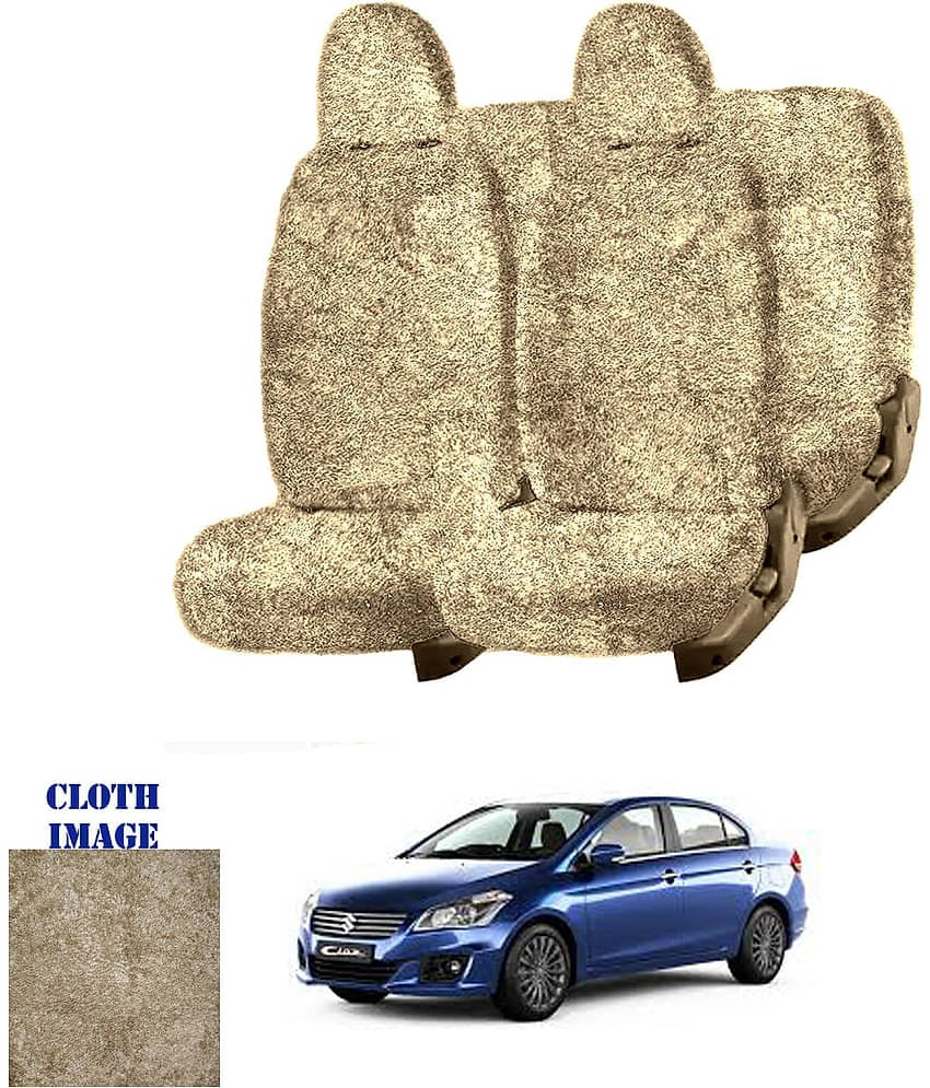 Maruti Ciaz Beige 5 Seater Car Seat Cover