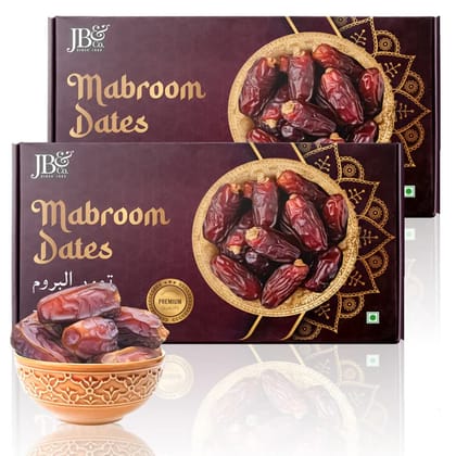 Mabroom Dates Super saver Pack | Pack of 500gm X 2