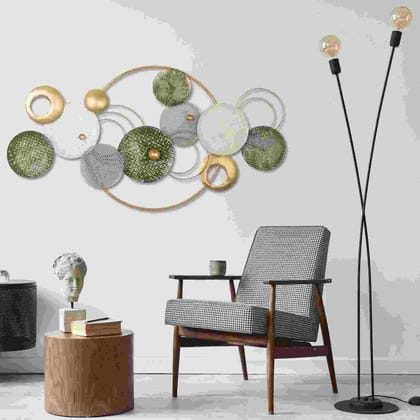 Lisbon Metallic Multicolor Wall Art