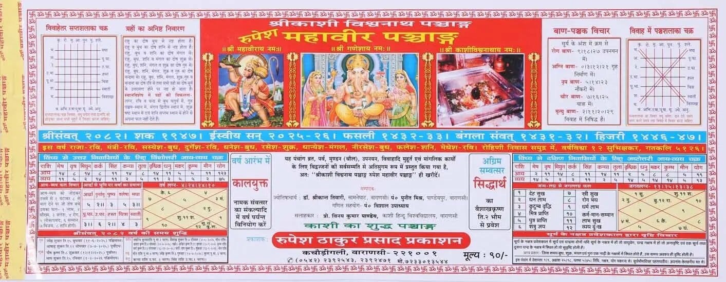 Mahaveer Panchang 2025