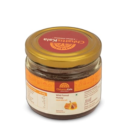Chhattiskala A Bihan Initiative Pure Natural Wild Forest Honey 450g Raw Unprocessed Honey Rich in Nutrients No Added Sugar or Preservatives