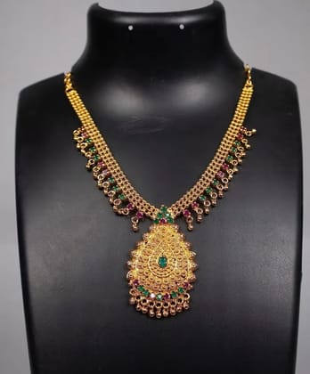 Chic and Trendy Gold MEPMA Necklace