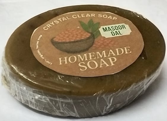Masoor Dal Homemade Soap Pack  of 3
