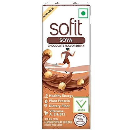 Sofit Soya Chocolate Flavour Drink, 180 ml