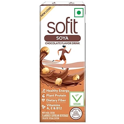 Sofit Soya Chocolate Flavour Drink, 180 ml