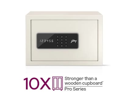 Godrej NX Pro Digital (8L) Ivory Home Locker