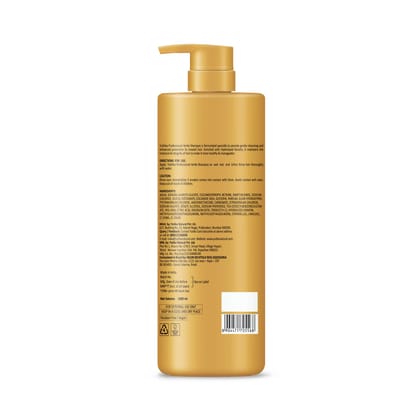 Yuthika Professional Vertix Hydrolyzed Keratin Post Care Shampoo 1000ml, Protects Hair After Chemical Treatments