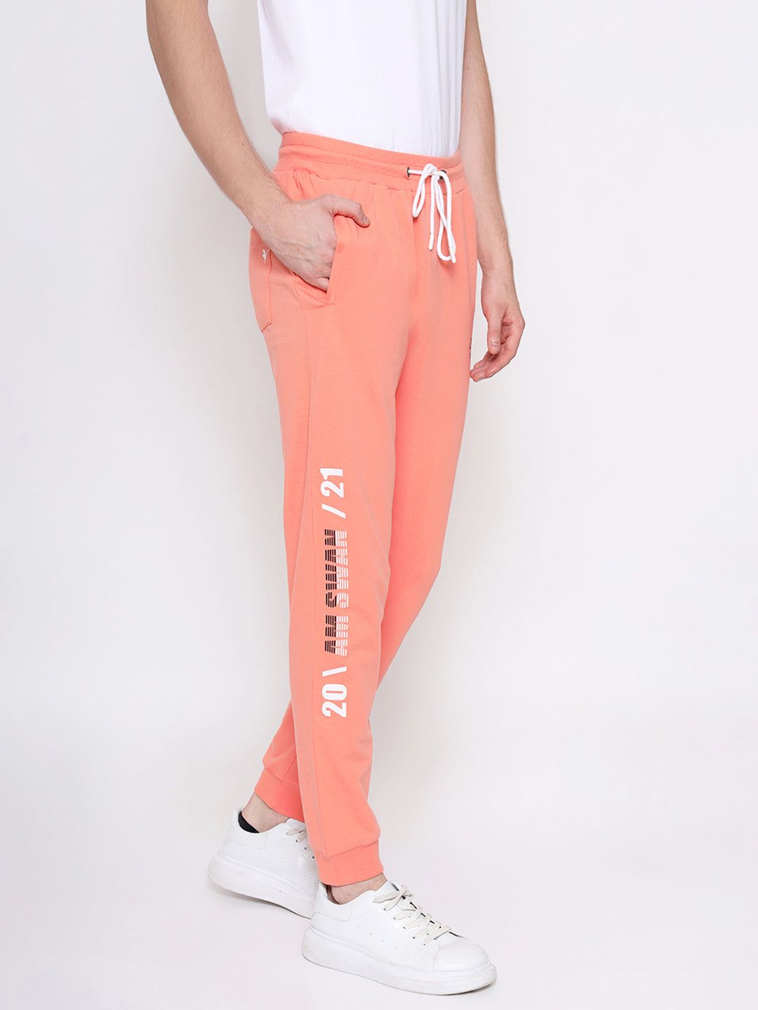 Mens Premium Cotton Printed Track Pants-30