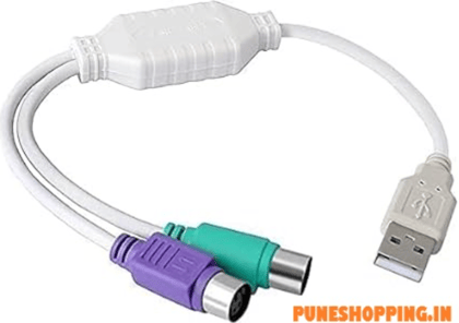 Kraijja Retail USB to PS2 Converter Cable for Keyboard MouseConnect your PS/2 devices to USB ports