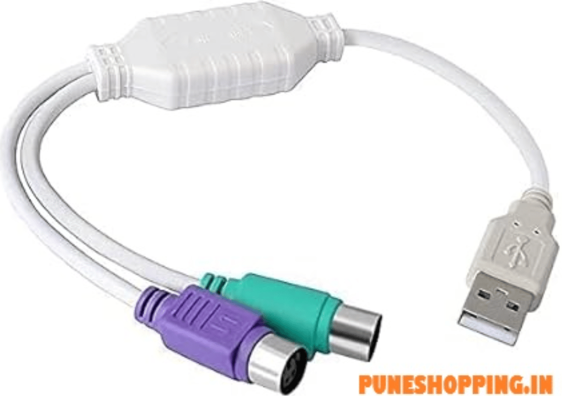 Kraijja Retail USB to PS2 Converter Cable for Keyboard MouseConnect your PS/2 devices to USB ports