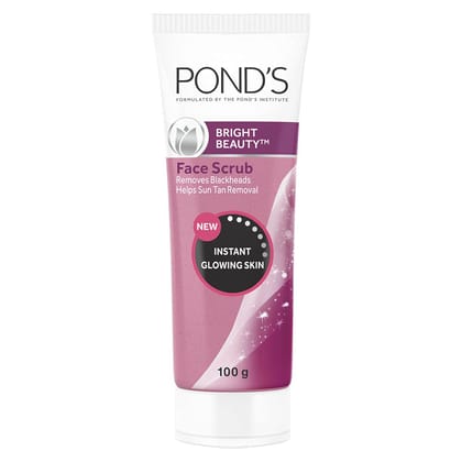 Ponds White Beauty Face Scrub - Sun Dullness Removal, 50 g Tube