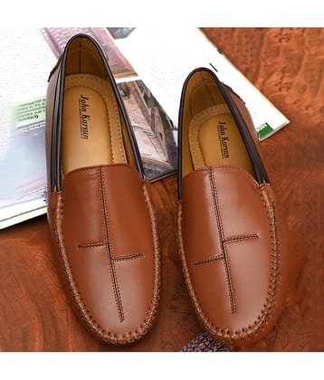 John Karsun - Tan Men's Slip on
