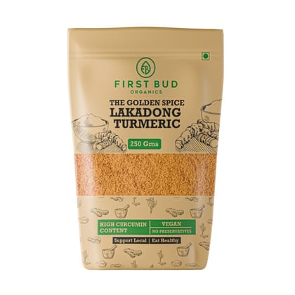 Golden Spice Lakadong Turmeric Powder - 250gm