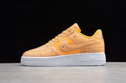 NikeWMNS Air Force 1 AF1 Low 07 LX  Blueprint - "Laser Orange-Euro 36