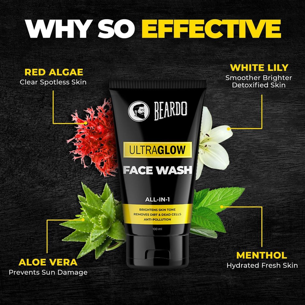 Beardo Ultimate Facewash Combo