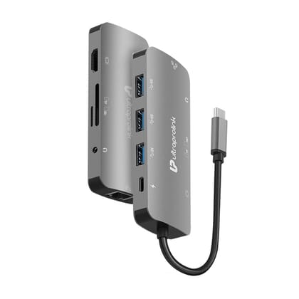 Super Hub 4C–USB Type C 3.1, 9-in-1 Type C Hub UL1057