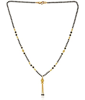 Darshini Designs - Black Mangalsutra ( Pack of 1 )
