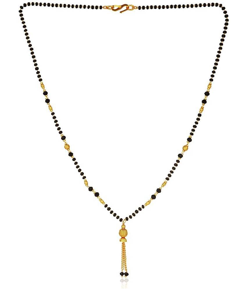 Darshini Designs - Black Mangalsutra ( Pack of 1 )