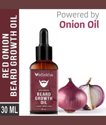 Vedlekha Red Onion Beard Oil For Growth 30 ml
