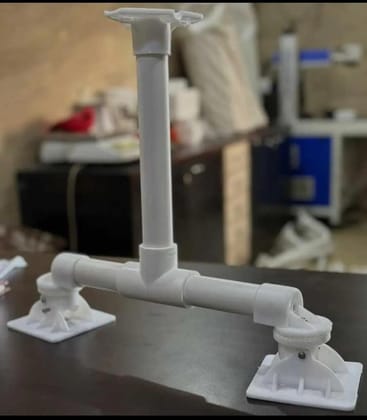 CCTV Camera Mount 24inch (60.96cm) T-Type, Universal Wall & Ceiling Bracket for Indoor & Outdoor Use,Adjustable Security Camera Stand