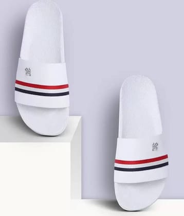 PERY PAO White Men's Slide Flip Flop