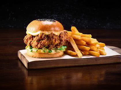 The Cluckinator + Fries