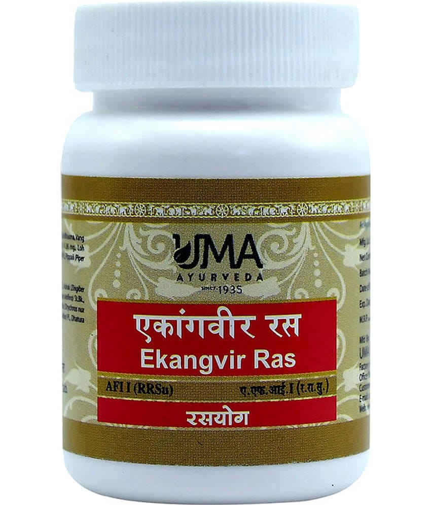 UMA AYURVEDA Ekangvir Ras Tablet 80 no.s Pack Of 1