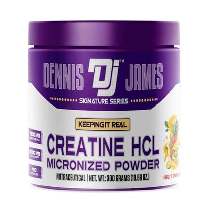 Dennis James Signature Series Creatine HCL-150 Servings / Fruit Punch