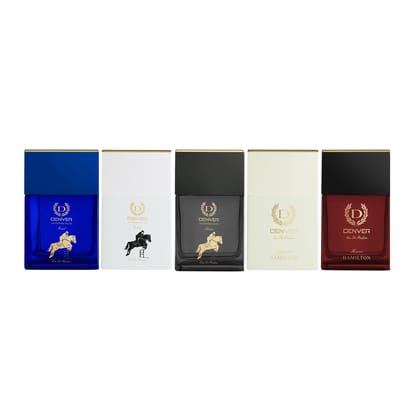 Denver Pack of 5 Perfumes (Goal + Victor + Rider + Imperial + Honour) - 70ml Each