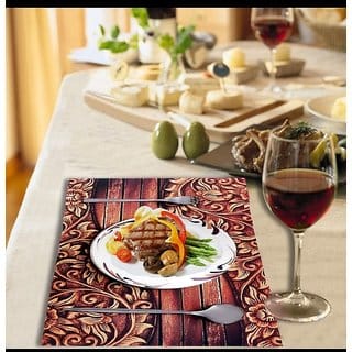 REVAXO placemats set of 6 pcs/ table mat set of 6 pcs/ dining table placemat set of 6pcs/placemat set of 6 pcs