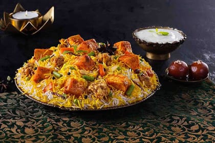 Paneer Subz (Classic Paneer And Veg Dum Biryani - Serves 2).