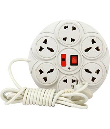 Om Sai Estore 8 Socket Extension Board