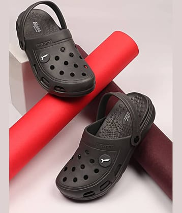 Welcome - Grey Men's Clogs