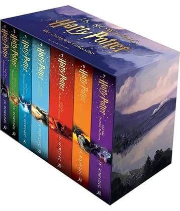 Harry Potter Box Set: The Complete Collection (Children’s Paperback) (Set of 7 Volumes) Paperback – Box set,