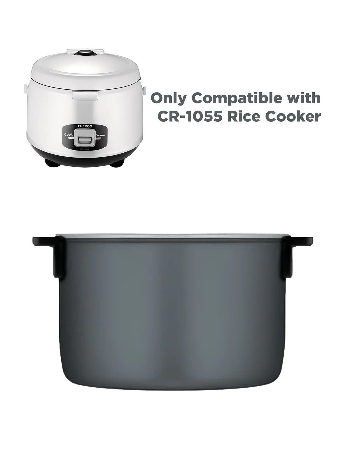 Replacement Pot For Model CR-1055 | Only Compatible with Model CR-1055