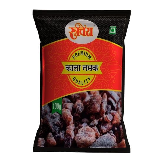 Ruchira Kala Namak (Himalayan Black Salt) (100g) | Digestive Aid | For Chaats & Salads