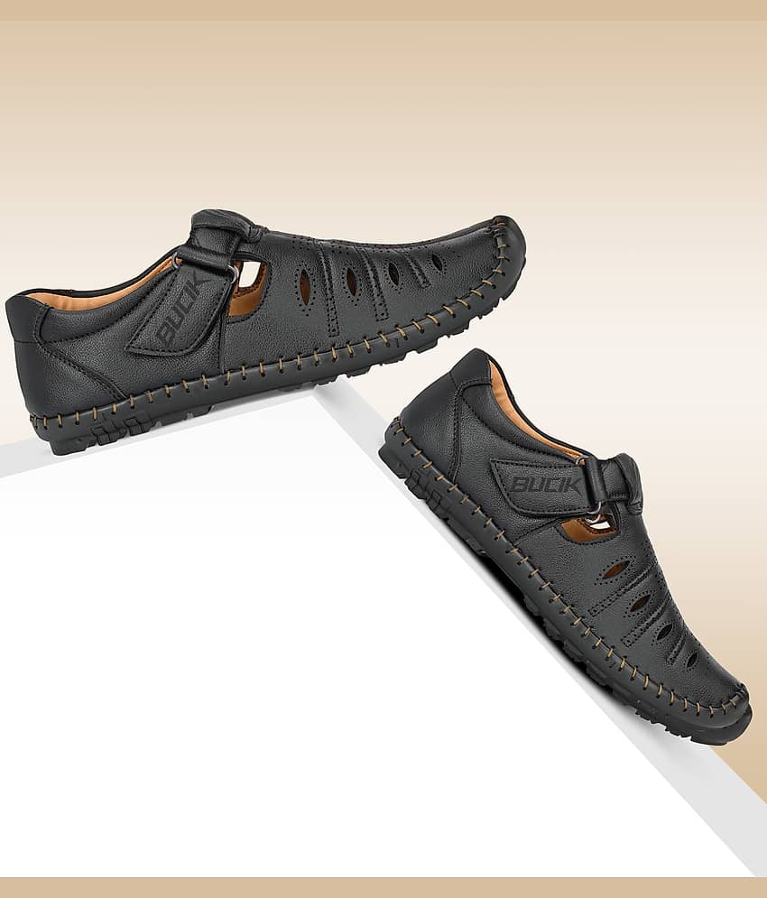 Bucik - Black Men's Sandals