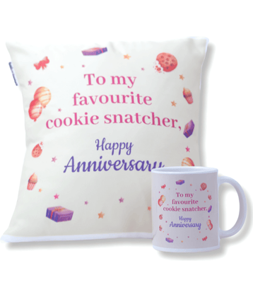 Ros - Multicolor Ceramic Gifting Printed Cushion