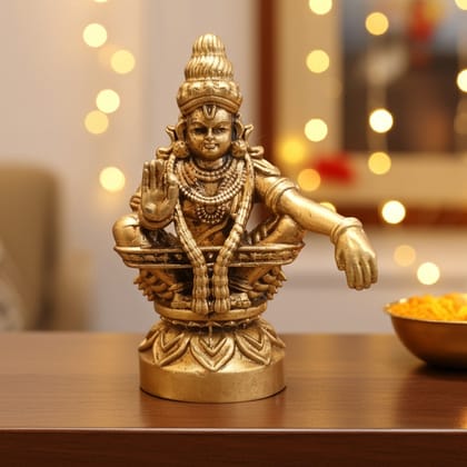 Pure Brass Kuber Idol for Vastu, Height : 2 Inch (BSMAS1893 C)