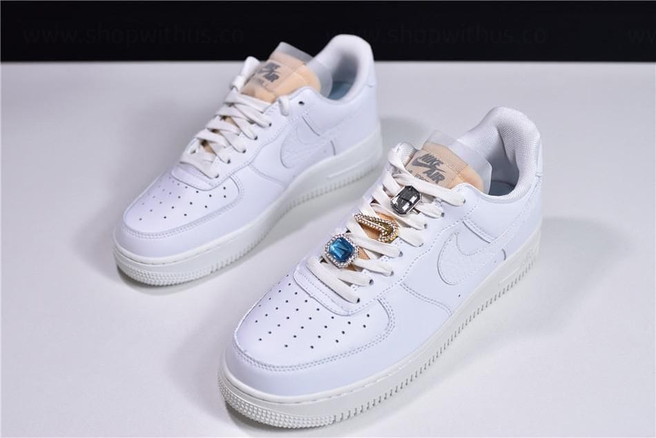 NikeAir Force 1 AF1 Low LX - Bling-Euro 41