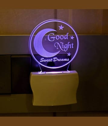 Somil - Multicolor Night Lamp ( Pack of 1 )