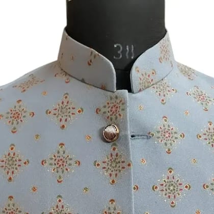 Print Wascket Collection  ( Size : 34  -  Colours : Gray Chateau  )