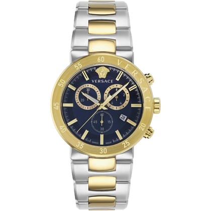 Versace Blue 43 mm Dial Men Analogue Watch - VEPY00720-Blue