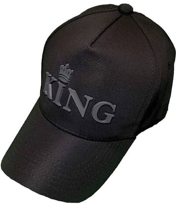 Alamos Pack of 1 Cotton Blend Men's Cap ( Black )