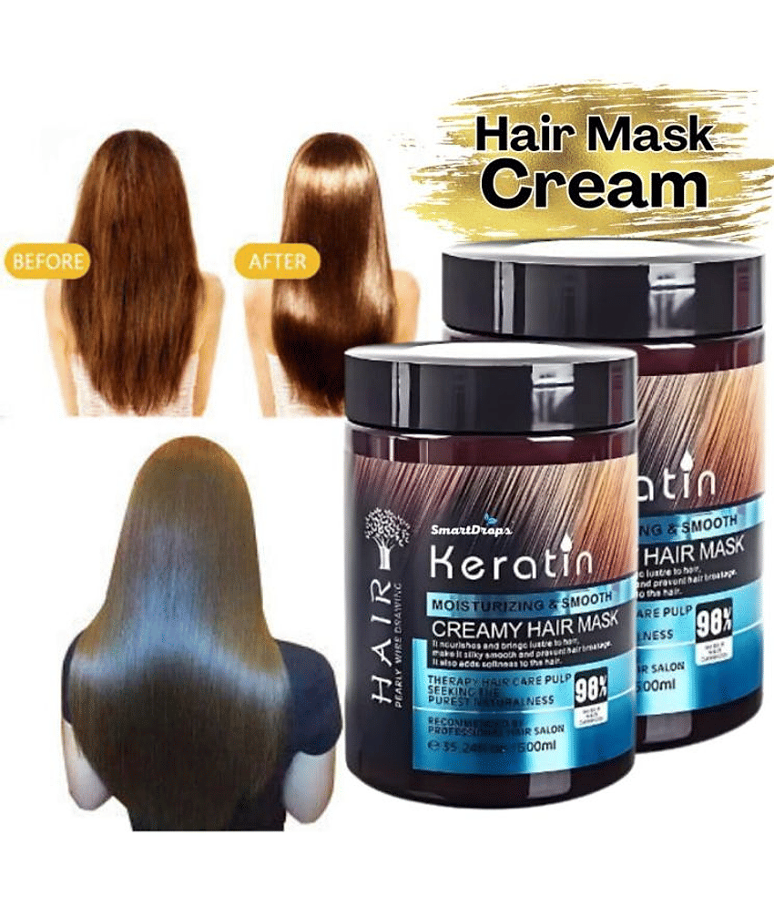 Smartdrops Shine Enhancing Hair Mask For Damaged Hair ( Pack of 2 )